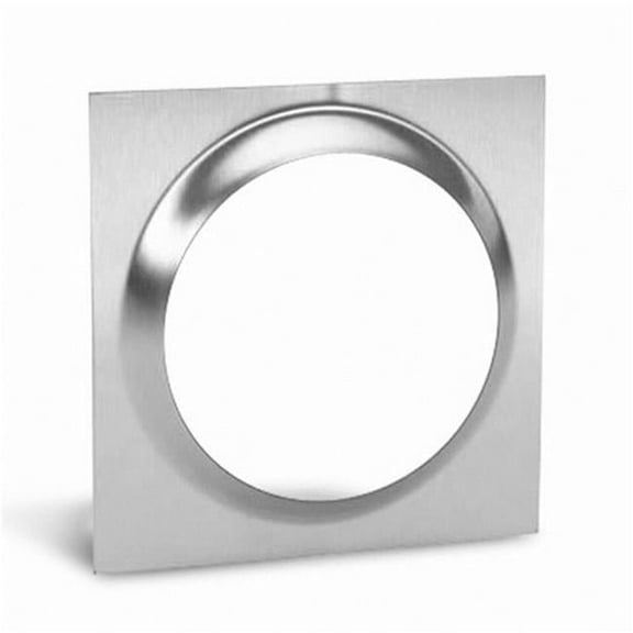 3 in. 13 x 18 in. Light Flex & Hybrid Flat Terra Cotta Collar Plate