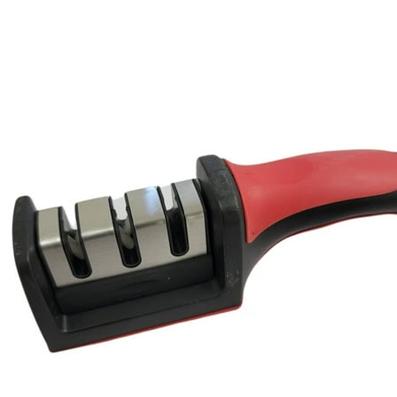 3-in-1Premium [3 stage] Knife Sharpener for all kitchen and craft,Original Premium Polish Blades,Best Kitchen Knife Sharpener Really Works for Ceramic and Steel Knives,Scissors.