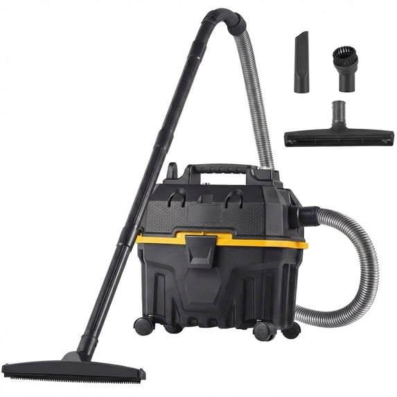 3 in 1portable 4 Gallon wet & dry Vacuum with 5 Peak HP and Blowing Feature