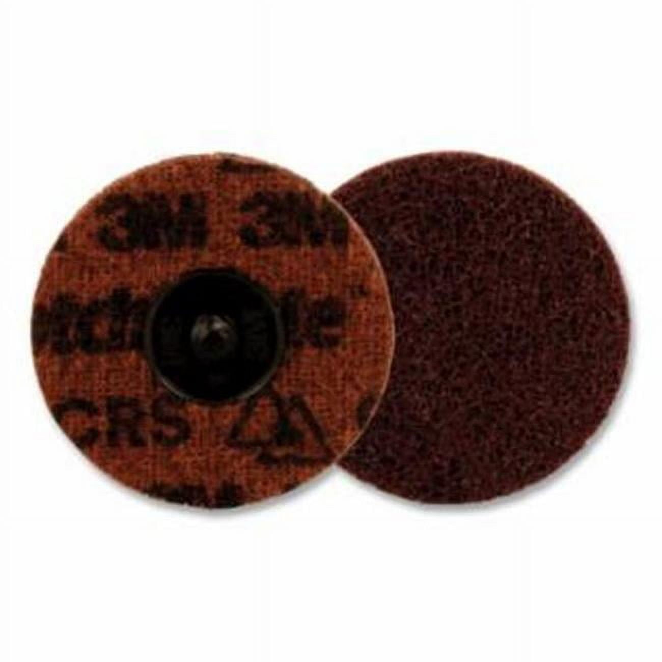 3 in. 20000 RPM Roloc Precision Surface Coarse Conditioning Disc, Brown ...