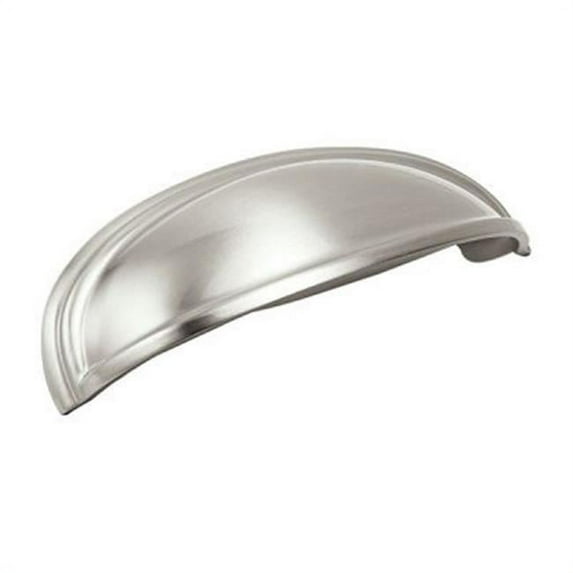 3 in. & 4 in. Cup Pull, Satin Nickel