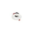 thumbnail image 1 of 3 in. 8W 5CCT 90CRI LED Round Regressed Gimbal Recessed Downlight, White, 1 of 1