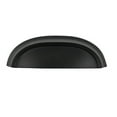 thumbnail image 1 of 3 in. 96 mm Center-Center Style Cup, Cabinet Pull, Matte Black, 1 of 1
