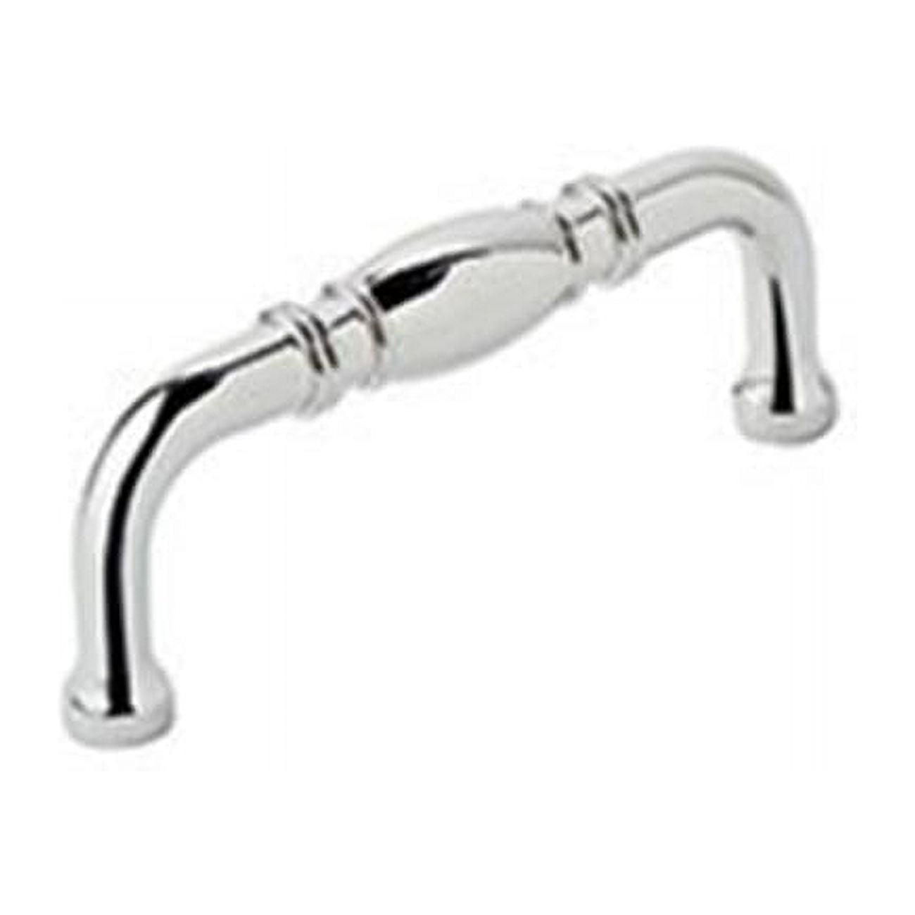 Polished Nickel 3" Center-to-Center Cabinet Drawer Pull