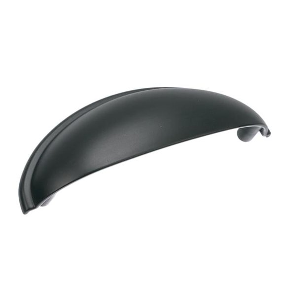3 in. Allison Cup Pull, Matte Black
