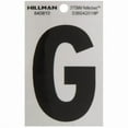 thumbnail image 1 of 3 in. Black & Silver Reflective Mylar Thin Die-Cut Self Adhesive Letter - G, 1 of 1