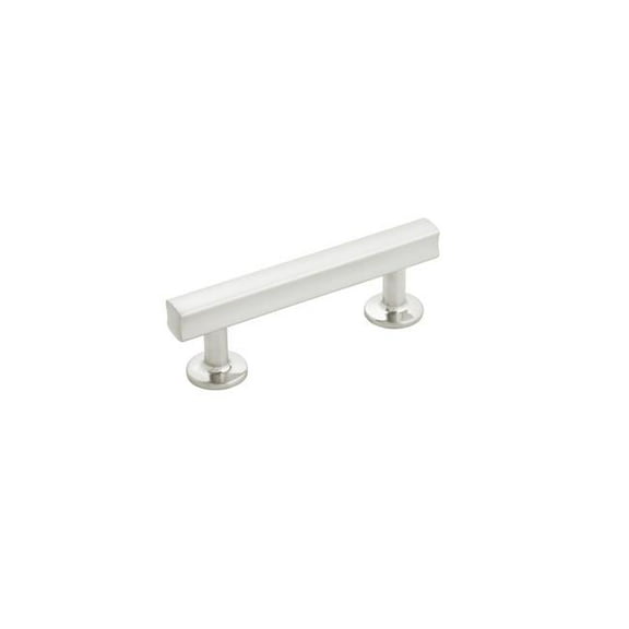 3 in. Center-Center Style Drawers Pull, Satin Nickel