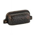 thumbnail image 1 of 3 in. Center to Center Hammered Bin Cabinet Pull, Oil Rubbed Bronze, 1 of 1