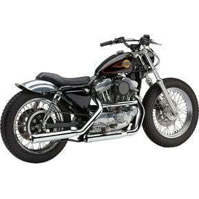 Cobra Neighbor Haters 3" Chrome Slip-On Mufflers for Harley-Davidson Sportster 1991-2003, Sold in Pairs (6036)