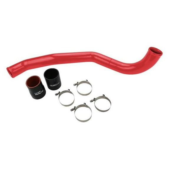 3 in. Driver Side Frost Intercooler Pipe for 2017 Duramax L5P, Illusion Cherry