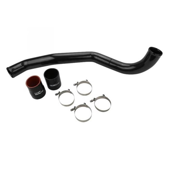 3 in. Duramax Driver Hot Side Intercooler Pipe for 2017-2019 Chevrolet 6.6 L5P, Gloss Black