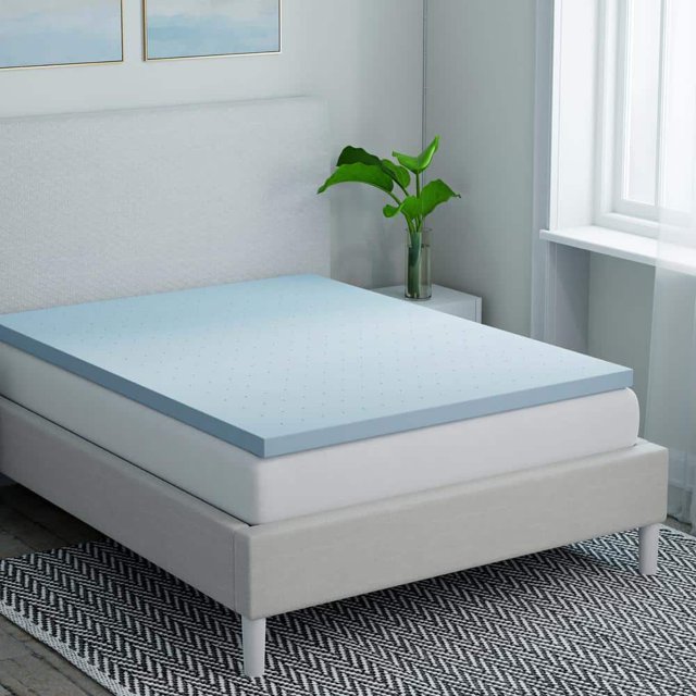 3 in. Gel Infused Memory Foam Queen Mattress Topper