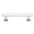 thumbnail image 1 of 3 in. Geometric Rectangular Cabinet Pull, Bright Chrome, 1 of 1