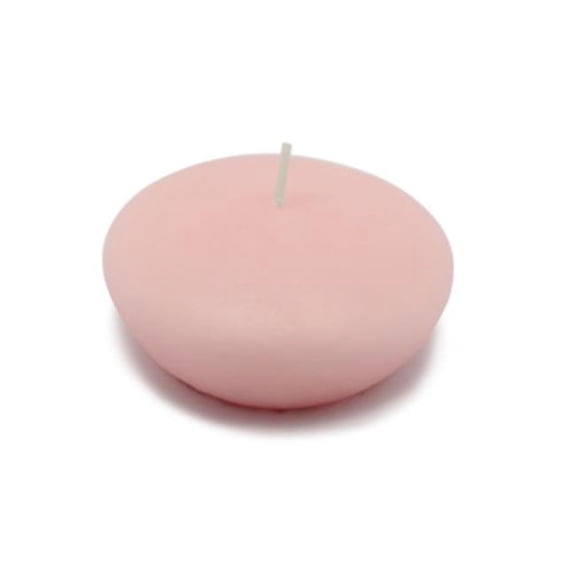 3 in. Light Rose Floating Candles -12pc-Box