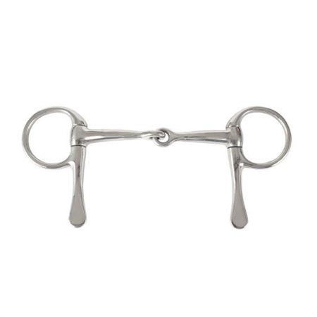 3 in. Mini Stainless Steel Half Cheek Snaffle Bit