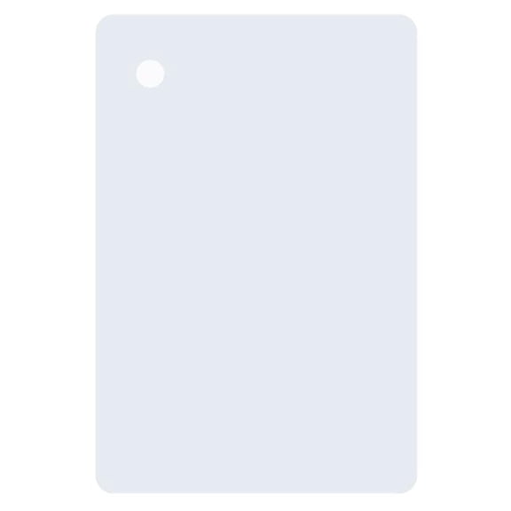 3 in. Mirror Metal Finish Sample, Grey