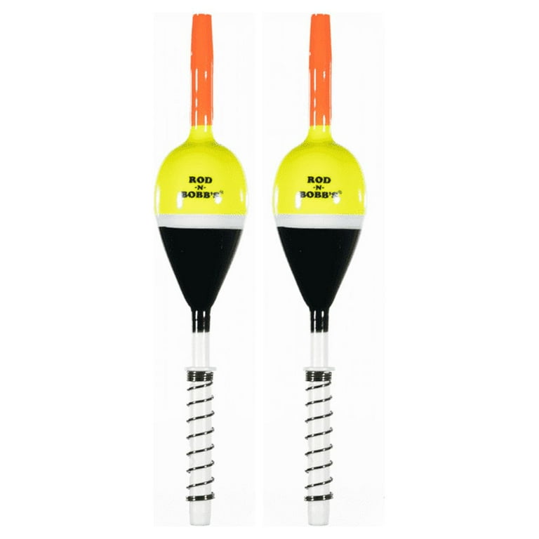 3-in-One Revolution X 7/8 Inch Glow Oval Stick Bobber - 2 Pack