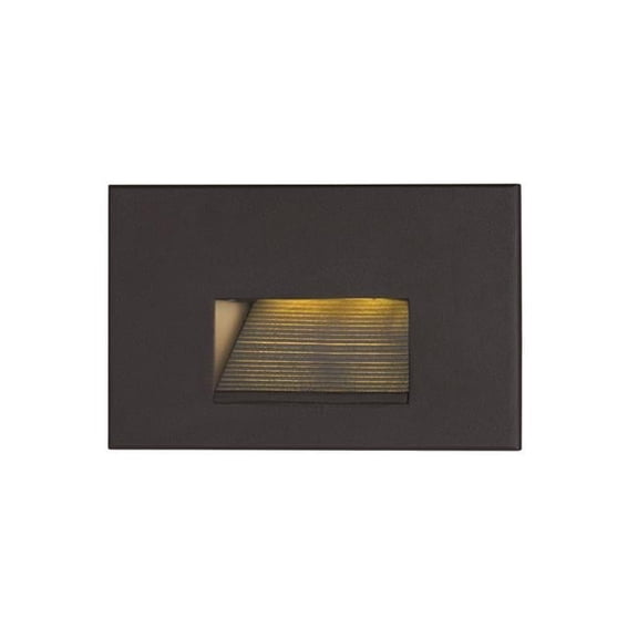 3 in. Path LED Step Light - Black