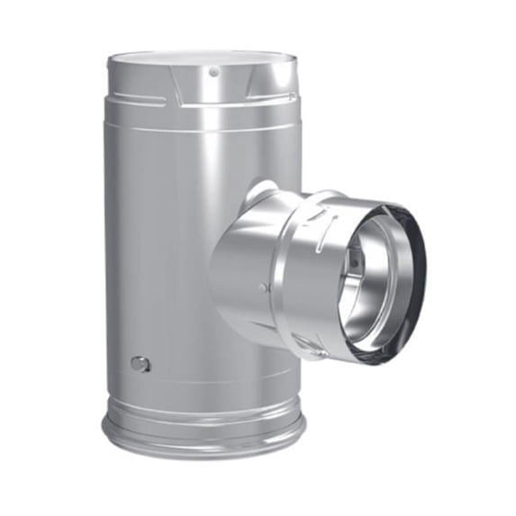 3 in. Pellet Vent Pro Tee with Clean Out