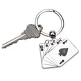 thumbnail image 1 of 3 in. Playing Cards Key Chain 3 in., 1 of 1
