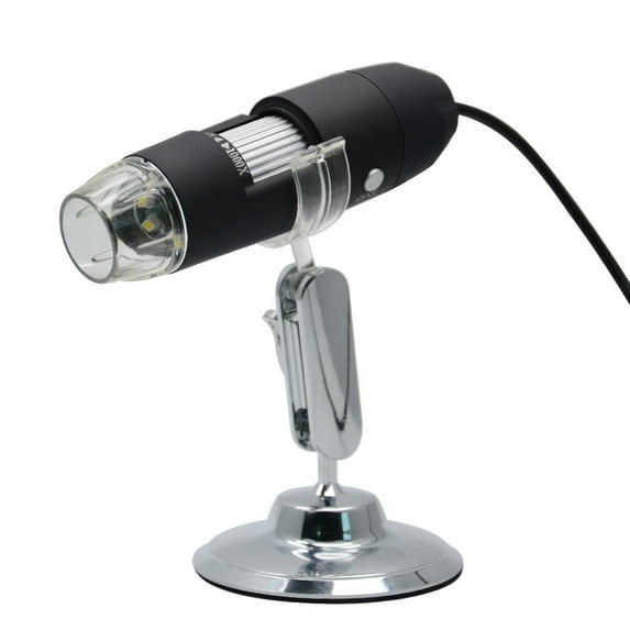 3 in Portable Microscope Led Magnifying Glasses Pocket Magnifier Magnification Handheld USB Digital