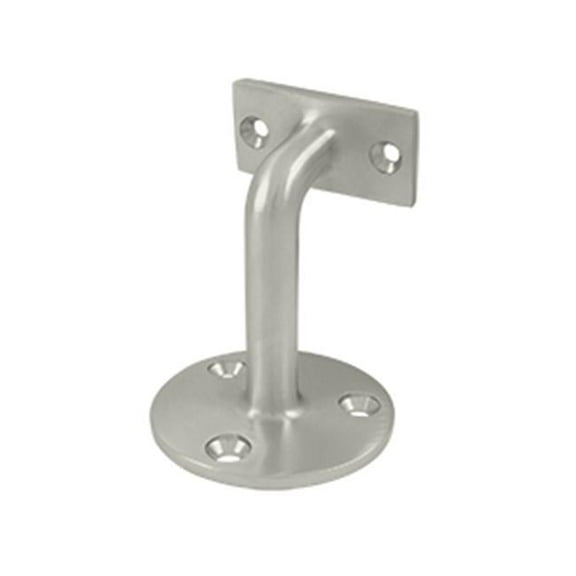 3 in. Projection Hand Rail Brackets, Satin Nickel - Solid Brass - 50 Case