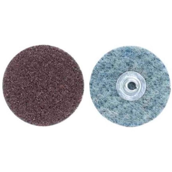 3 in. Rapid Prep A & O Quick-Change Surface Preparation Discs, Brown - Pack of 25