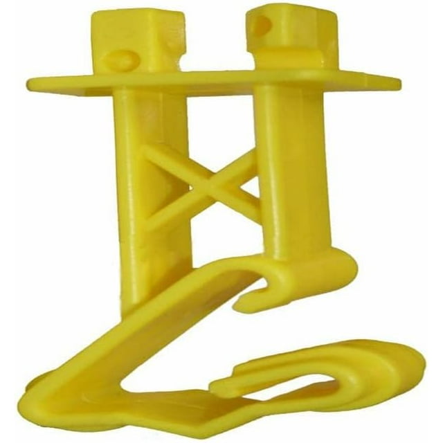 3 in. Reverse TPost Insulator Yellow