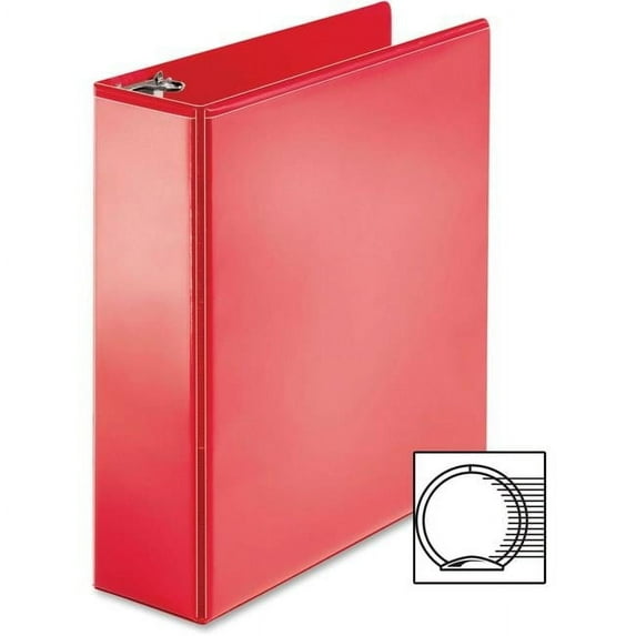 3 in. Ring Binder - Red