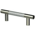 thumbnail image 1 of 3 in. Silver Carbon Fiber Bar Pull, Satin Nickel, 1 of 1