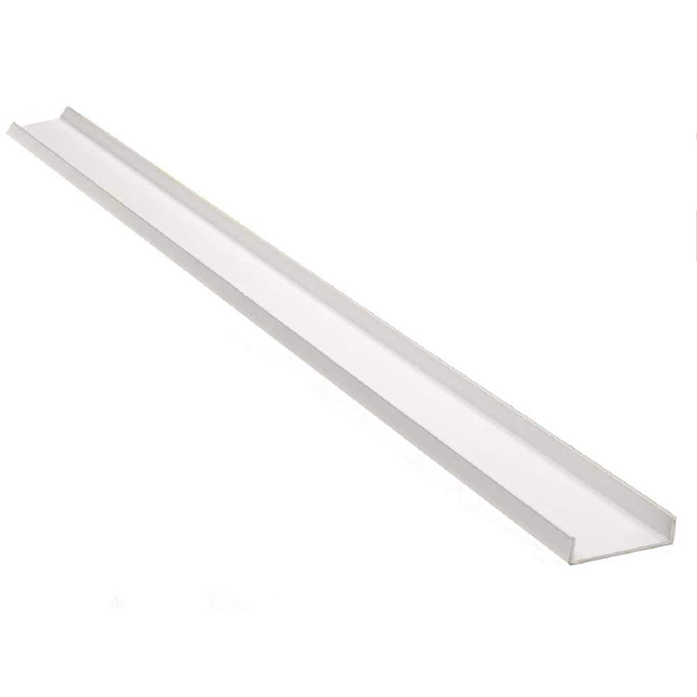 3 in. Thick Series 48 in. Glass Block Perimeter Channel (3Pack