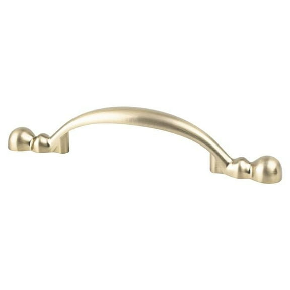 3 in. Traditional Advantage Four CC Champagne Rounded End Pull