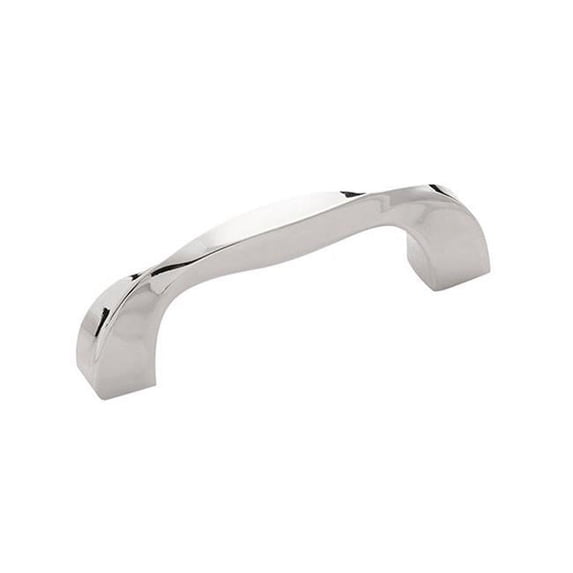 3 in. Twist Pull, Polished Nickel