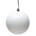 thumbnail image 1 of 3 in. White Matte UV Treated Christmas Ornament Ball - 12 per Bag, 1 of 1
