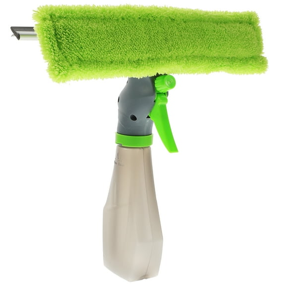 3 in 1 Multipurpose Window Squeegee Cleaner Window Wiper Sprayer Scrubber Cleaning Glass Tool for Home Bathroom Living Room