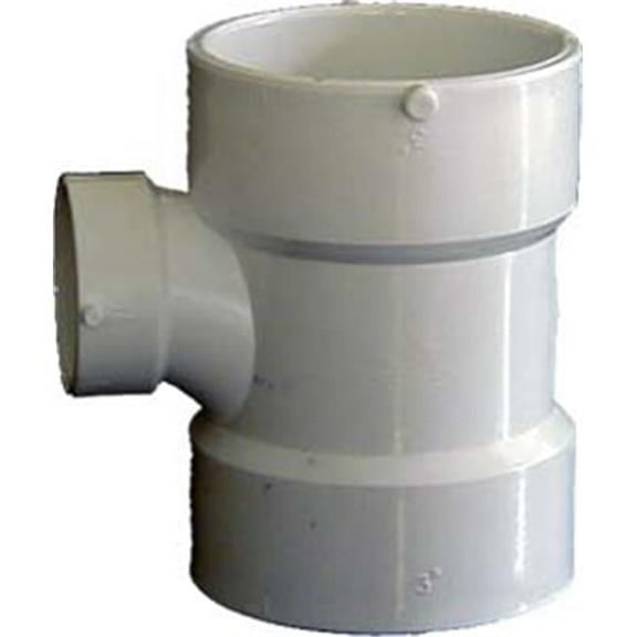 3 in. X 3 in. X 2 in. Sch. 40 PVC-DWV Reducing Sanitary Tees
