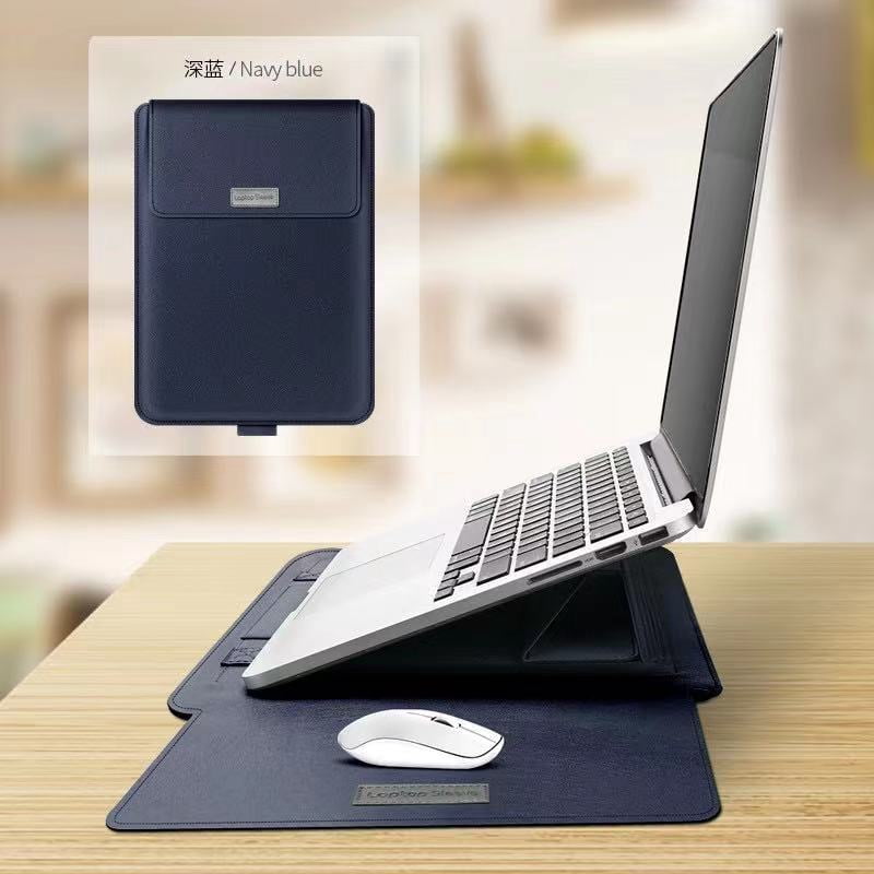 ICozzier 15-15.6" Diamond Foam Laptop Sleeve - Shock & Water Resistant, Corner Pads, Fluffy Lining, For MacBook & Most Laptops