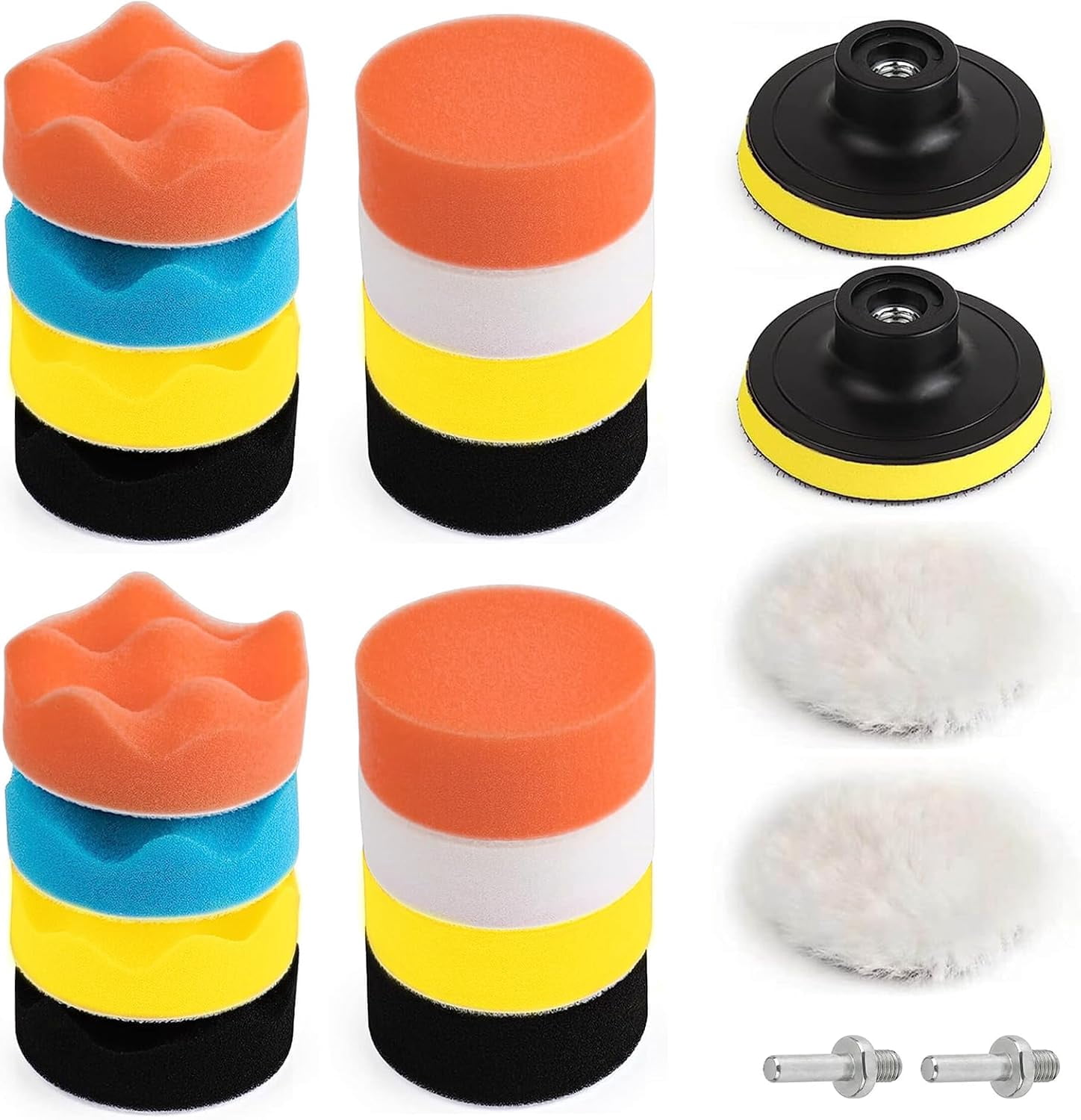 Buffing Pad Polishing Mop Car Wheel Buffer Polisher Kit Drill