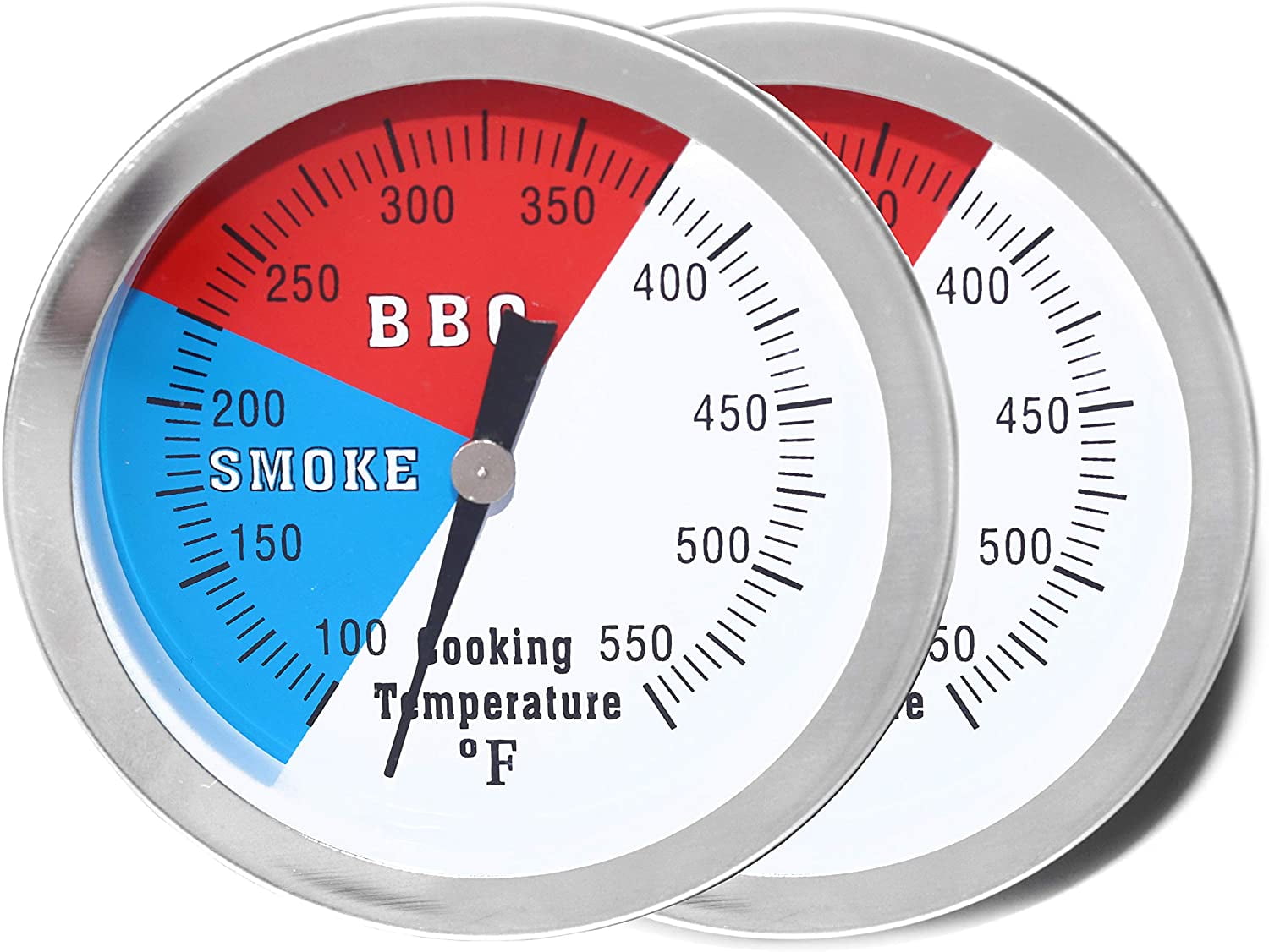 3 inch Charcoal Grill Temperature Gauge, Accurate BBQ Grill Smoker