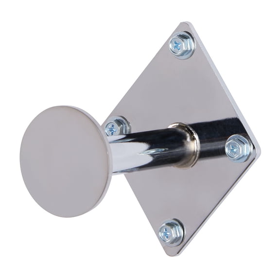 3 inch Chrome Fitting Room Hook - Set of 3