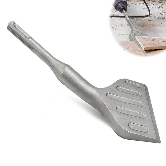 3" Crank Angle Curved Chisel Bit Alloy Floor Tile Removal Tool for Rotary Impact Drills