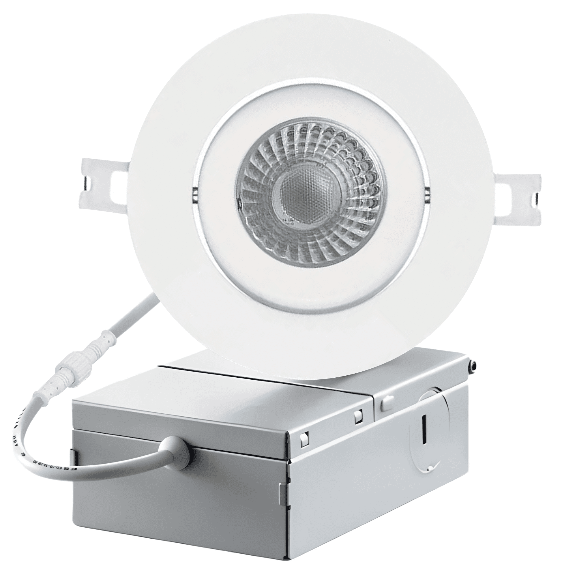 Strak 3-inch LED Recessed Light Kit, 7W, 560lm, 3000K-5000K, Dimmable ...