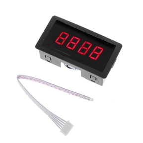 MOMOJIA DC8-24V LED Digital Counter Meter 4 Digit 0-9999 Up/Down Plus/Minus for w/ Cabl