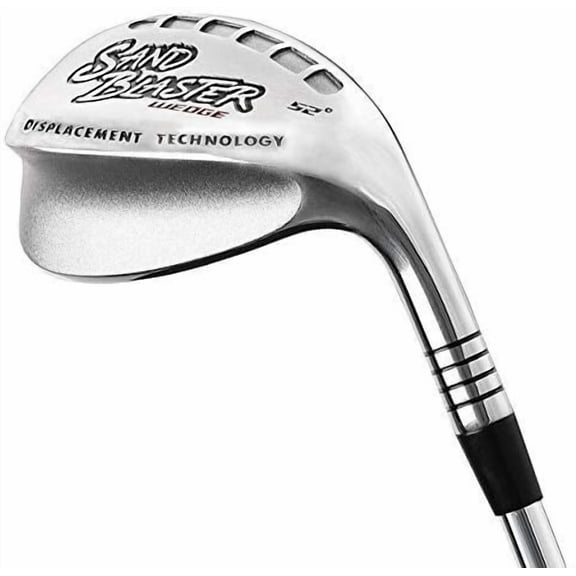 +3 inch Over Ultra Big & Tall Senior Men's Sand Blaster Wedge Right Handed (Tall 6'6"+ / +3" Over) with Premium Men's Arthritic Grip