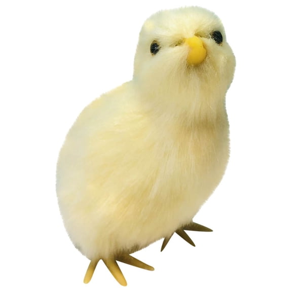 3 inch Realistic Chick Plush Toy Simulation Stuffed Animal Soft Cuddly Design Fabric Friends Easter Basket Filler Birthday Gift Home Decor