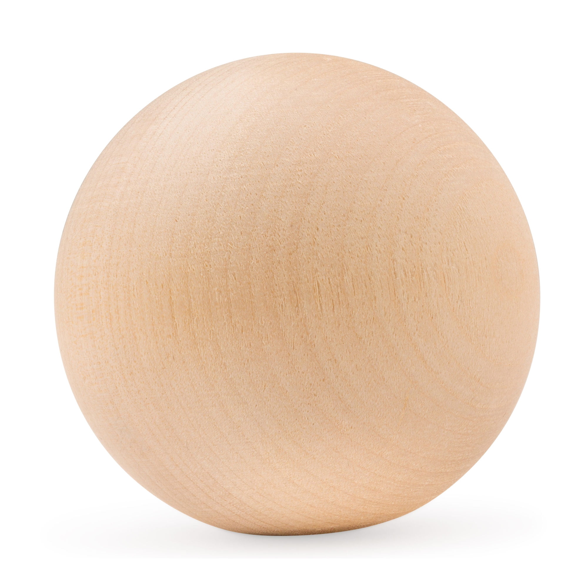 3inch Round Wooden Ball Pack of 10 Unfinished Wooden Round Balls For