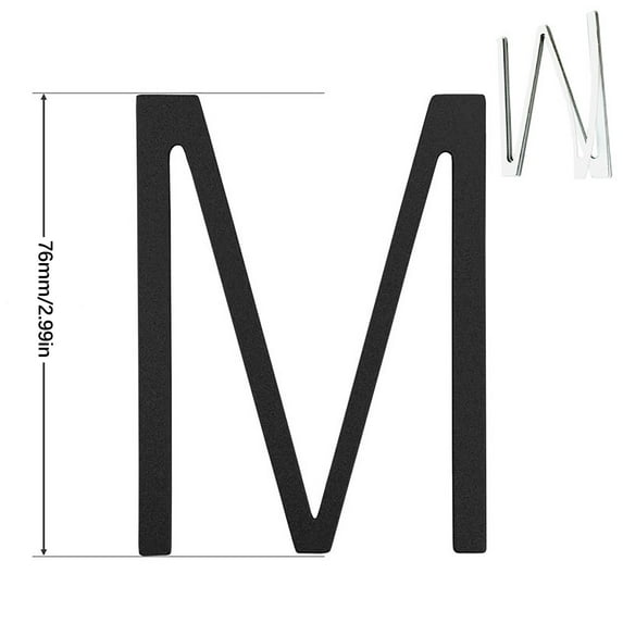 3-inch Stainless Steel Digital Door Number Plate | 76mm Villa Office Building Address Sign | Weatherproof Modern House Numbers for Outdoor Use