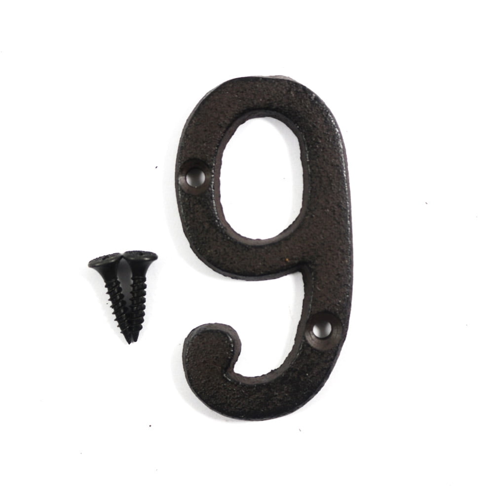 3 inch Vintage Decorative Cast Iron Metal Alphabet Letters Wall Sign ...