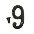 thumbnail image 1 of 3 inch Vintage Decorative Cast Iron Metal Alphabet Letters Wall Sign Hanging Address Name Sign Letter(9), 1 of 5