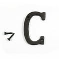 thumbnail image 1 of 3 inch Vintage Decorative Cast Iron Metal Alphabet Letters Wall Sign Hanging Address Name Sign Letter(C), 1 of 5